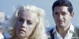 Jeanne Moreau et Jacques Demy dans "La-baie-des-anges"