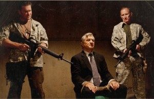 La cible du machete : le sénateur McLaughlin